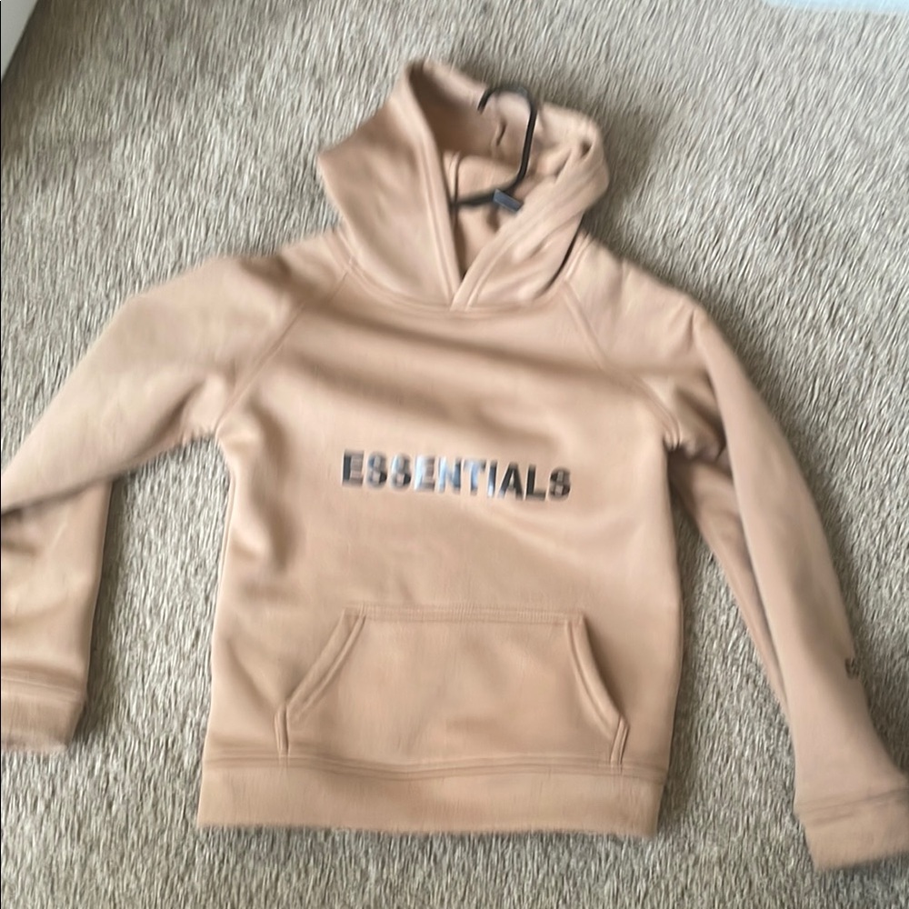 Essentials Tan Hoodie